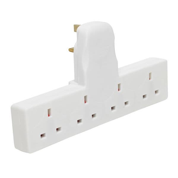 4 Way Multi-Socket Adaptor