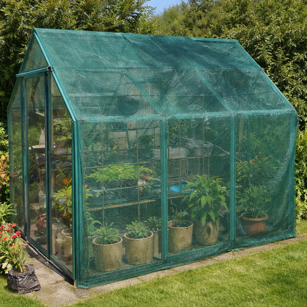 Home Valet conservatory shade netting and more reduces UV by 55% 90cm x 3.3m