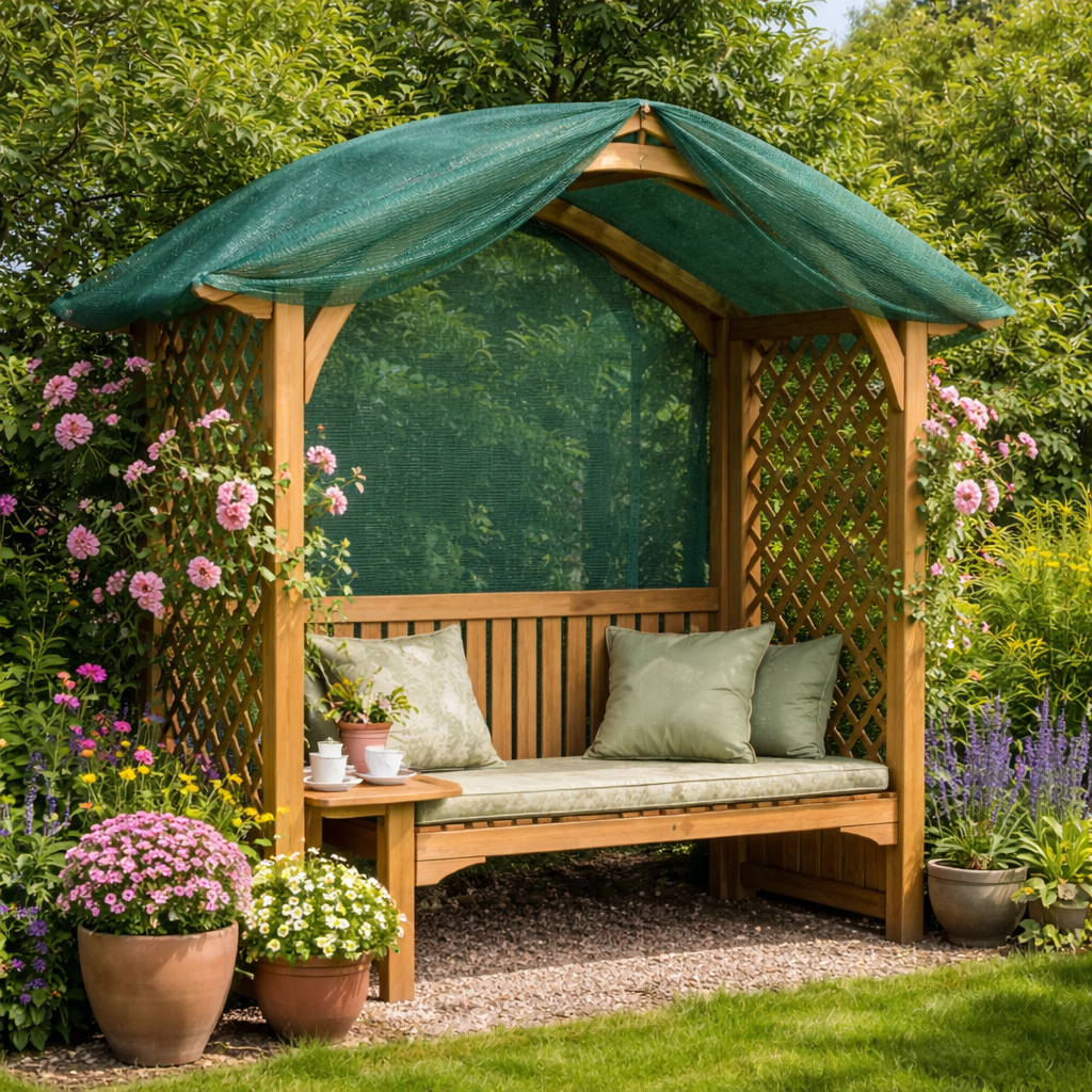 Home Valet conservatory shade netting and more reduces UV by 55% 90cm x 3.3m