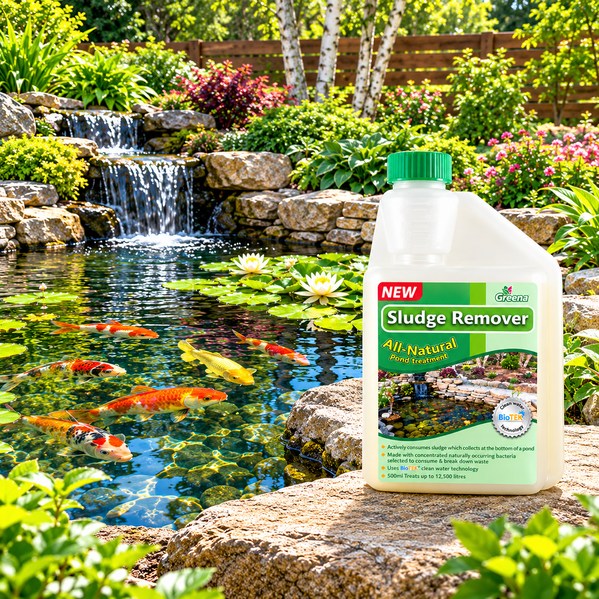 Natural Pond Sludge Remover – Pond Bottom Waste Treatment