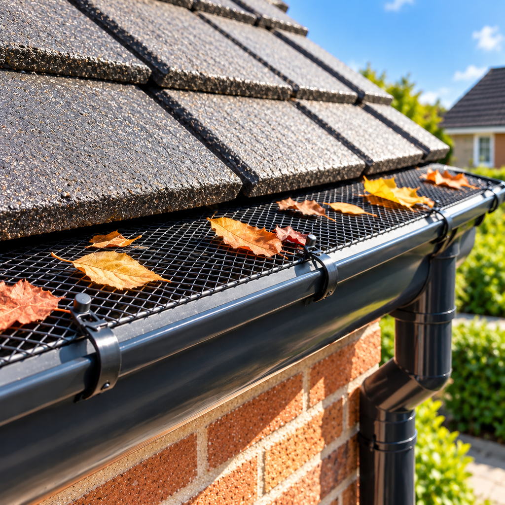 Gutter Mesh – Weatherproof Leaf Guard with Fixing Clips
