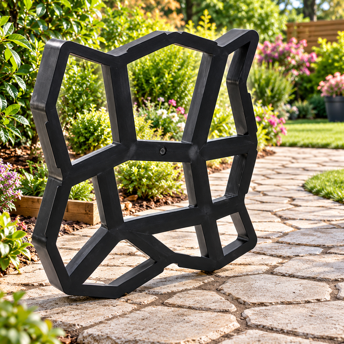 Crazy Path Maker – Reusable Garden Paving Mould