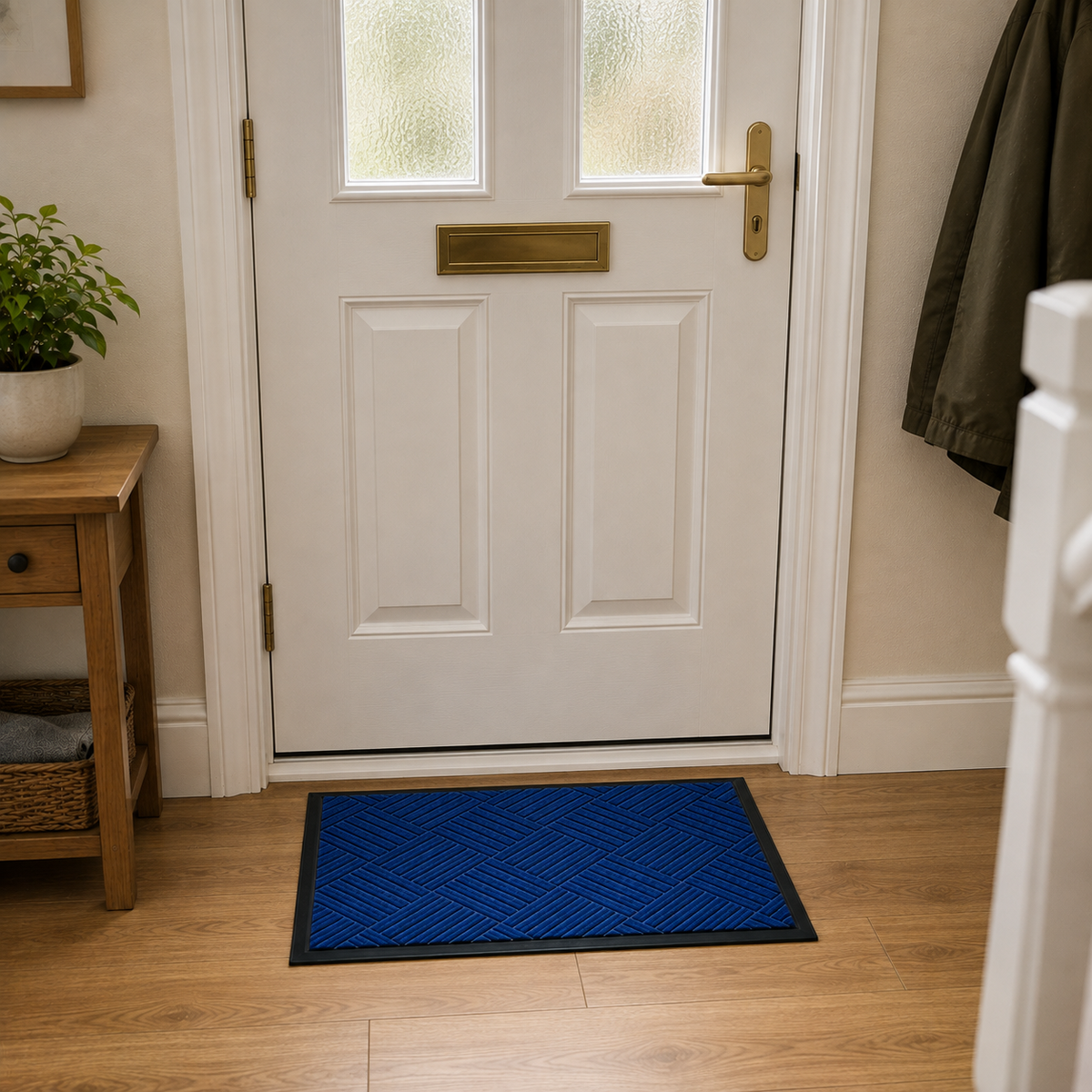 Indoor Door Mat 60 x 40cm – Non-Slip Absorbent Entrance Mat