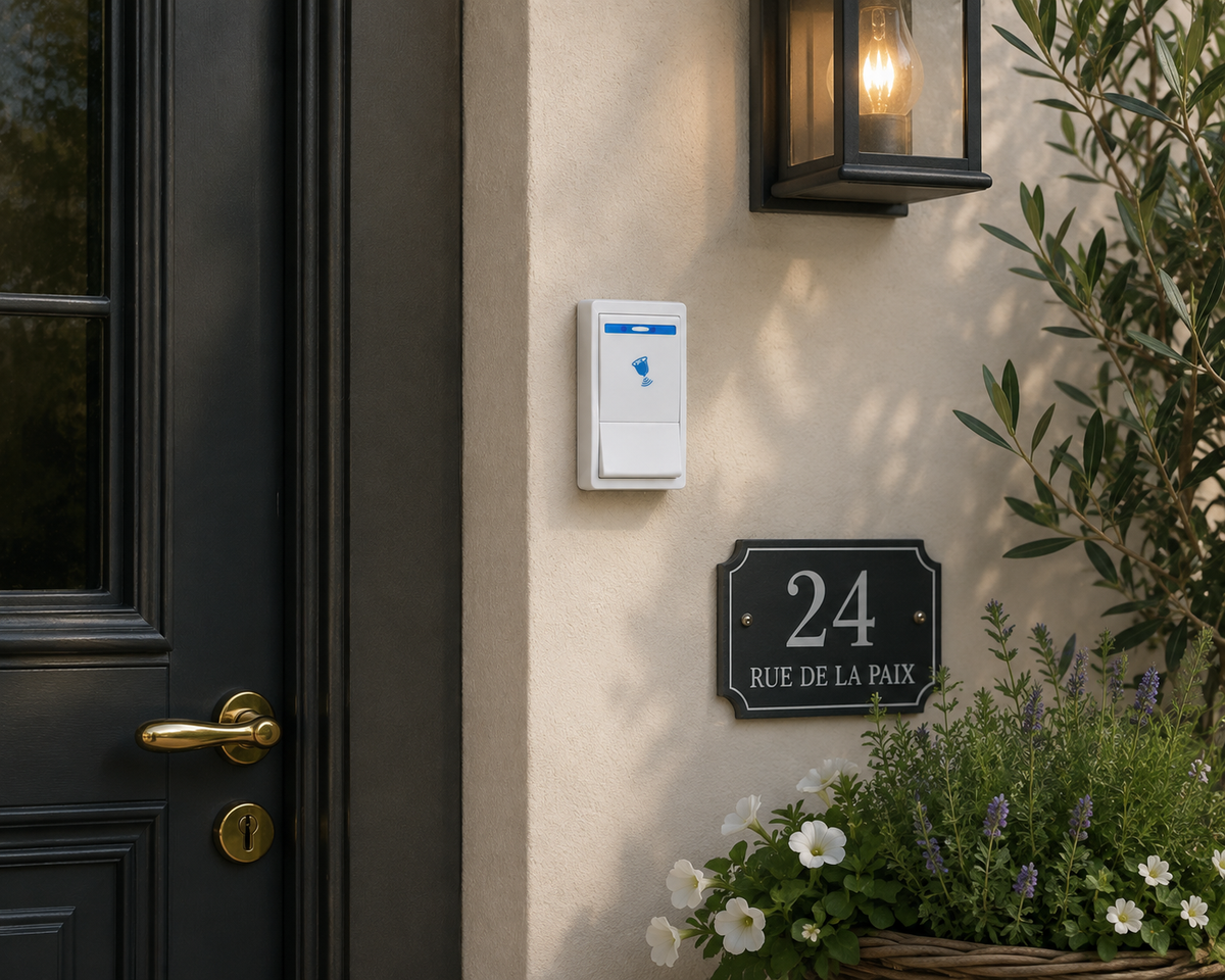 Wireless Doorbell – Plug-In Home Door Chime