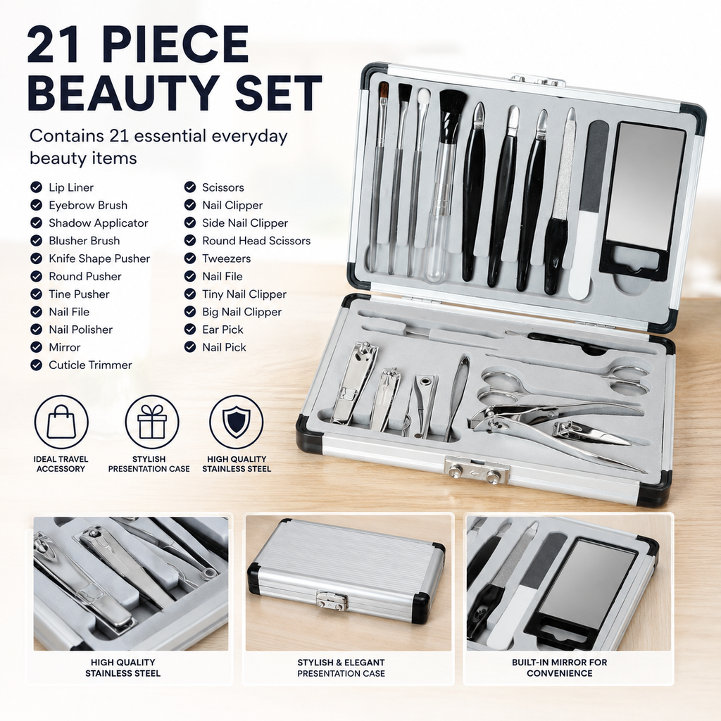 Manicure Set - 21 Piece