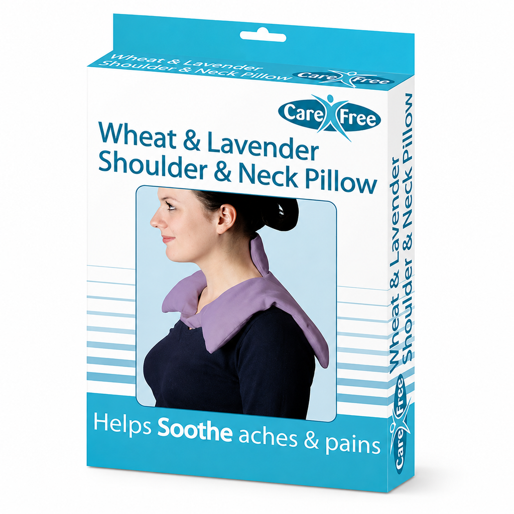 Wheat & Lavender Shoulder & Neck Pillow Use Hot Or Cold