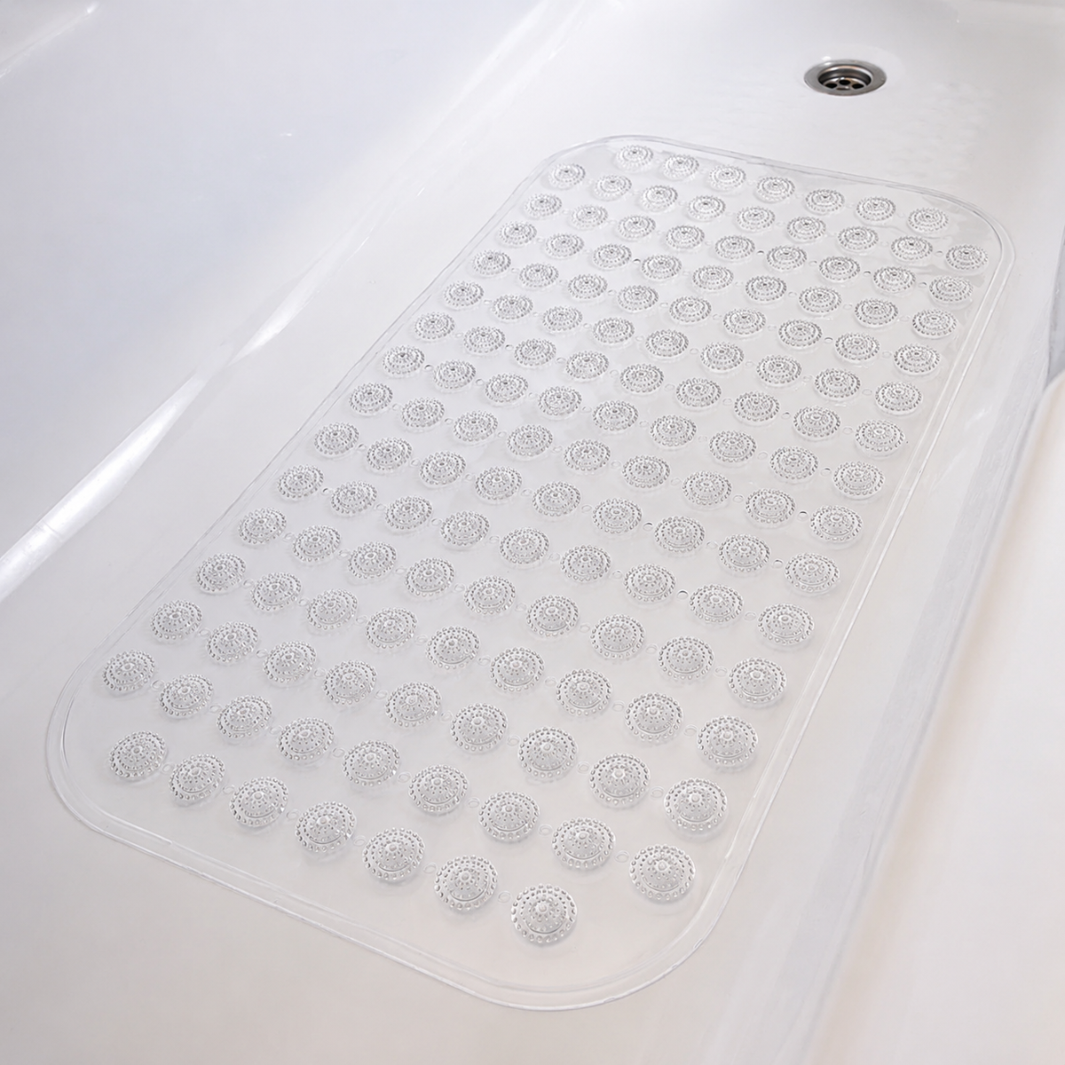 Non-Slip Bath Mat – Suction Rubber Safety Mat