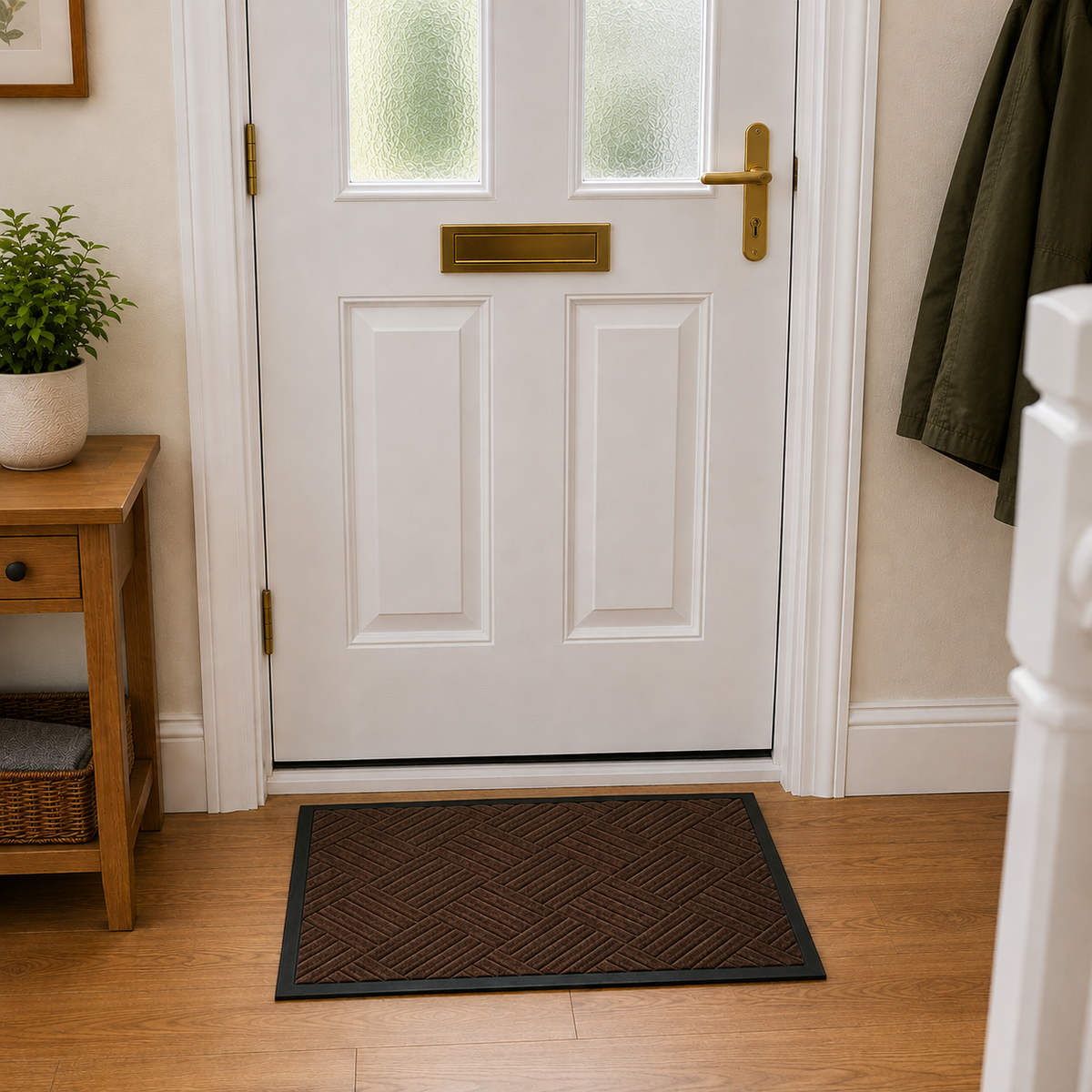 Indoor Door Mat 60 x 40cm – Non-Slip Absorbent Entrance Mat