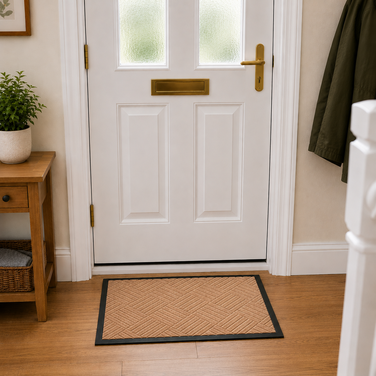 Indoor Door Mat 60 x 40cm – Non-Slip Absorbent Entrance Mat