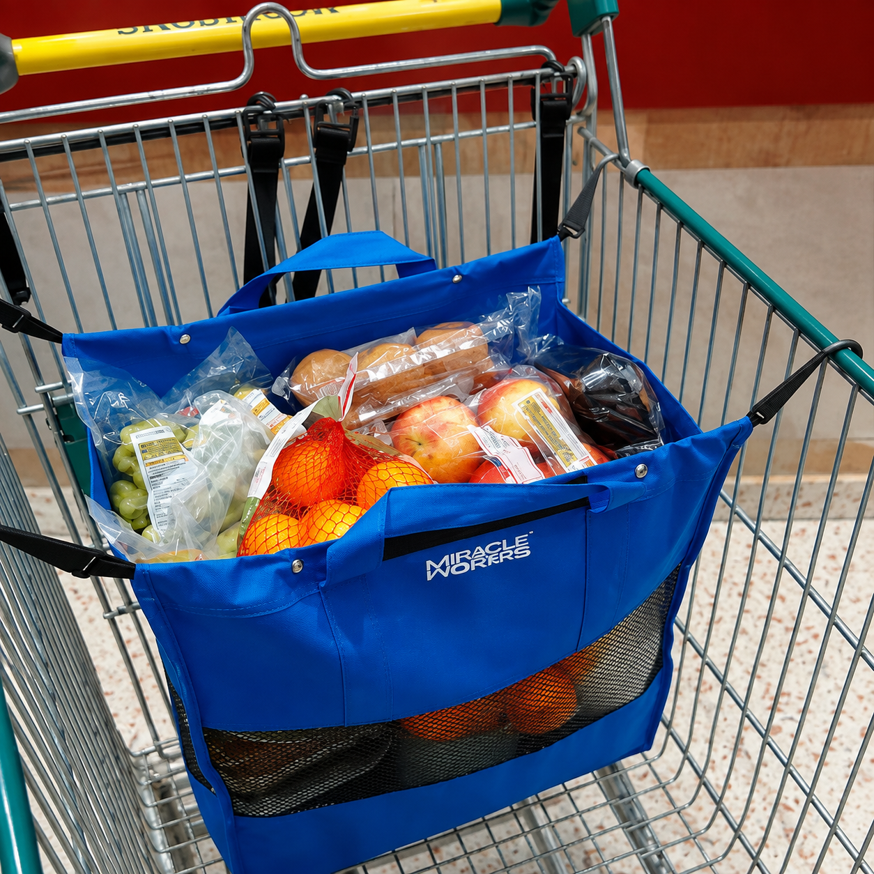 Supermarket Shopping Trolley Bag