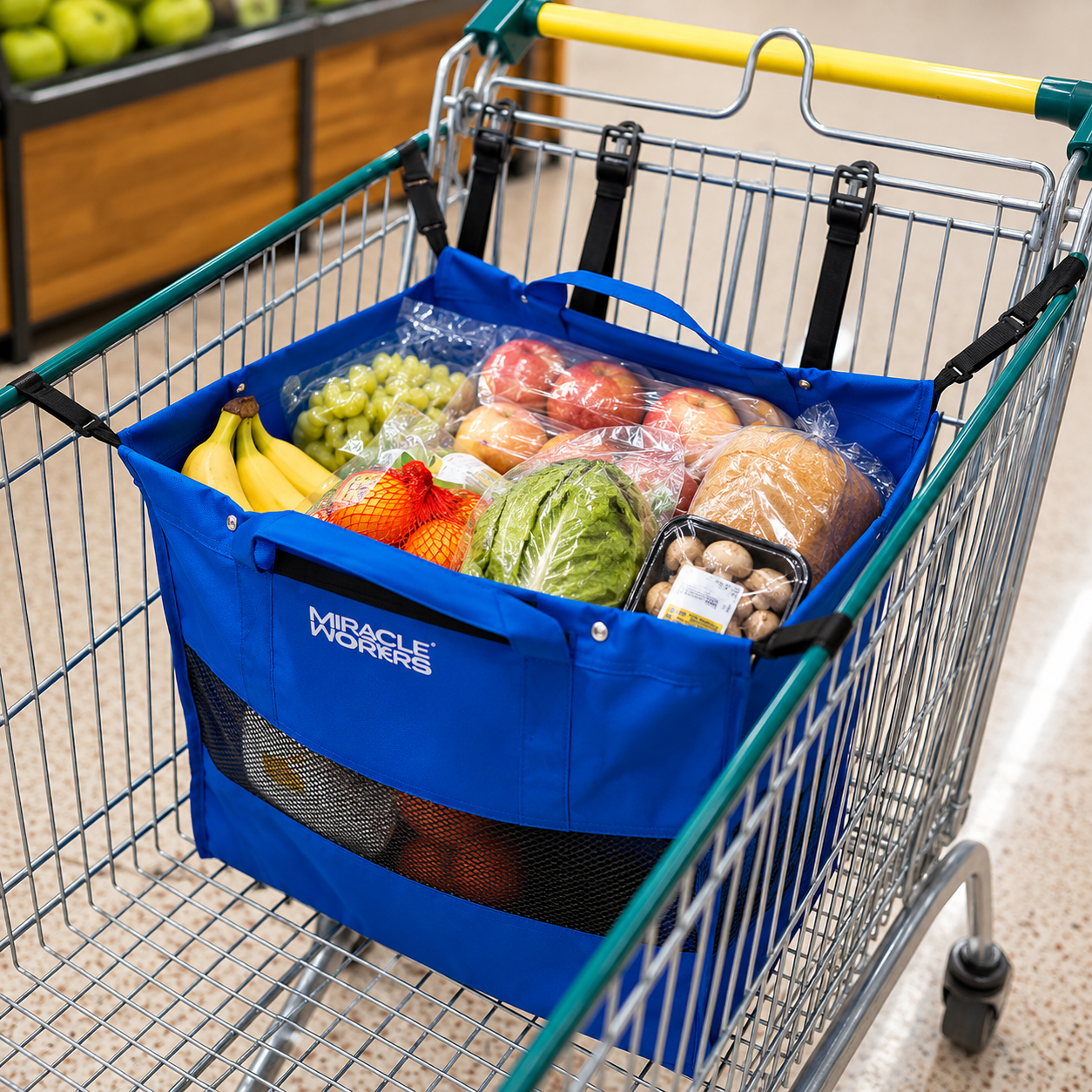 Supermarket Shopping Trolley Bag