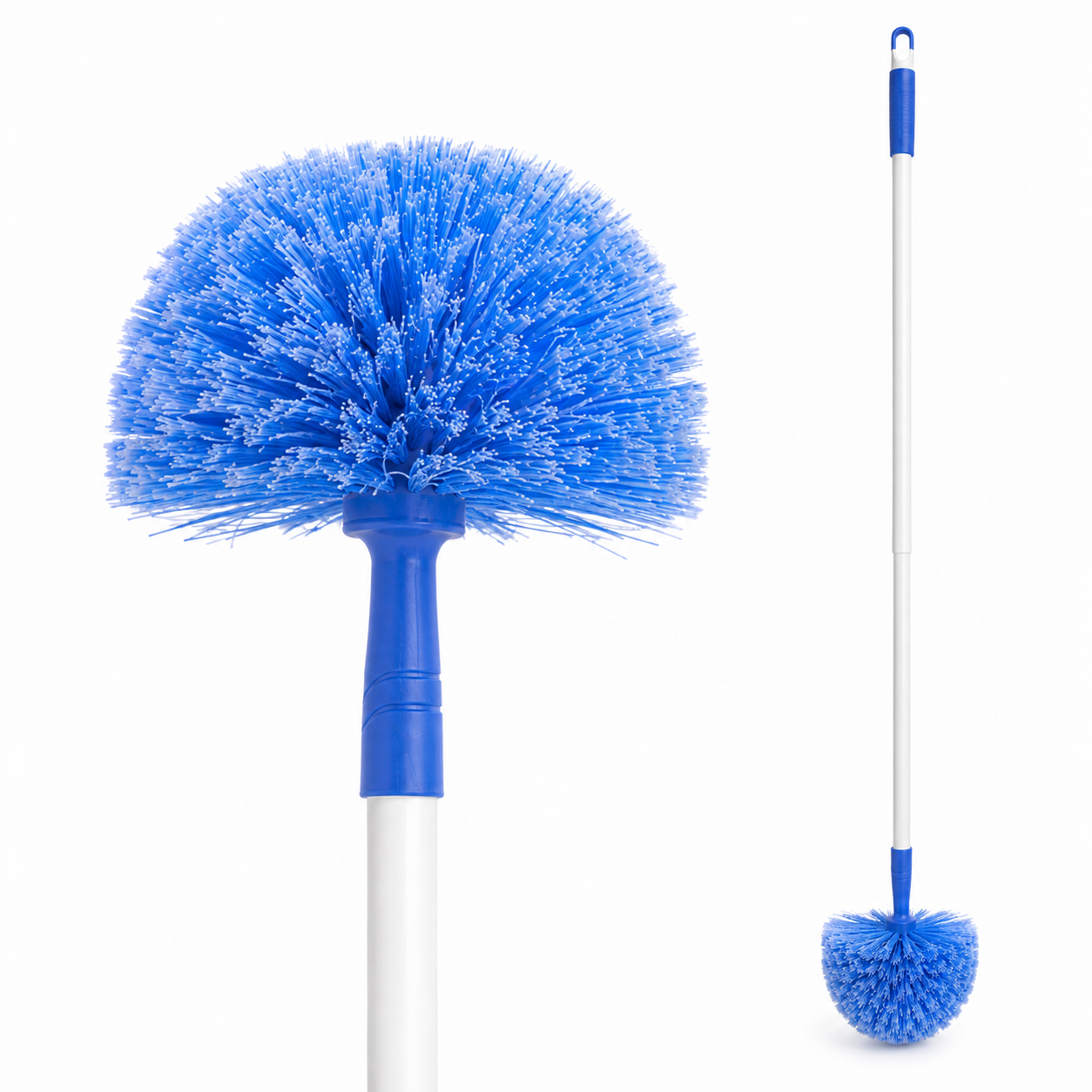 Extendable Dome Head Cobweb Brush – Long Reach Ceiling & High Level Duster
