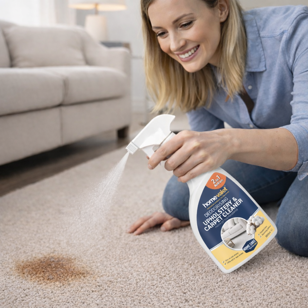Carpet & Upholstery Cleaner 500ml – Fabric Cleaning Spray