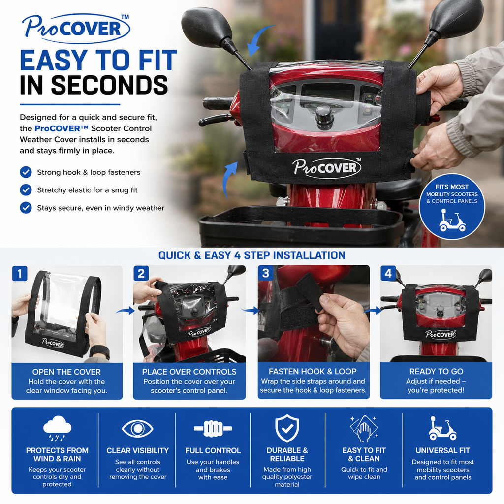 ProCOVER Adjustable Mobility Scooter Console Cover