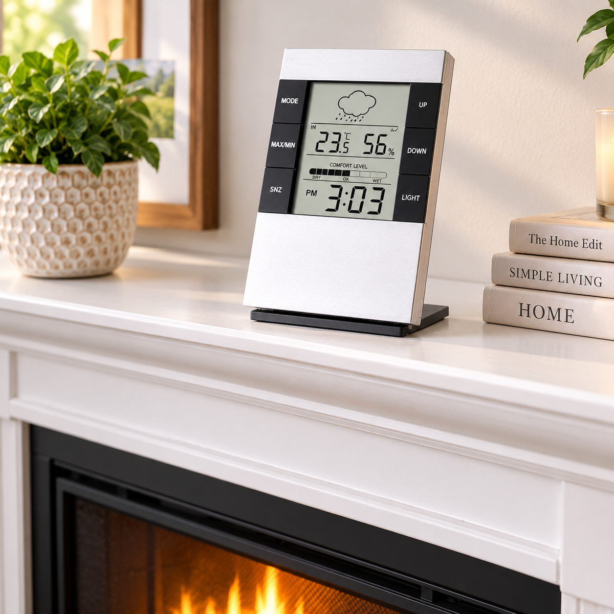 Deluxe Weather Station and Digital Alarm Clock