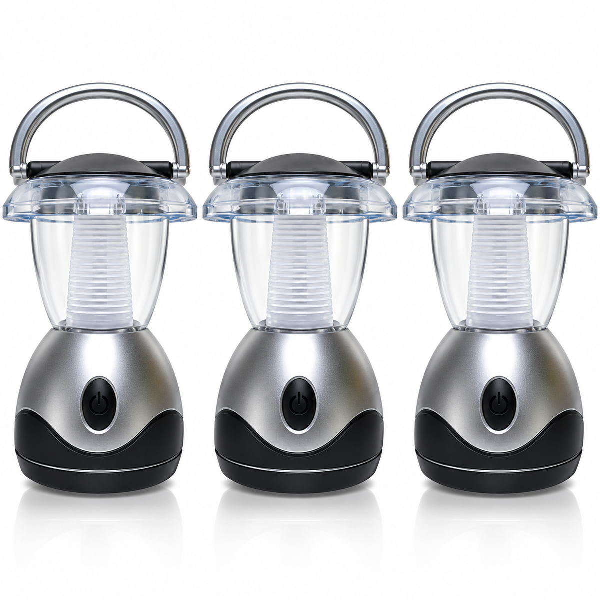 Camping Lights Set of 3 – Compact LED Hanging Lanterns