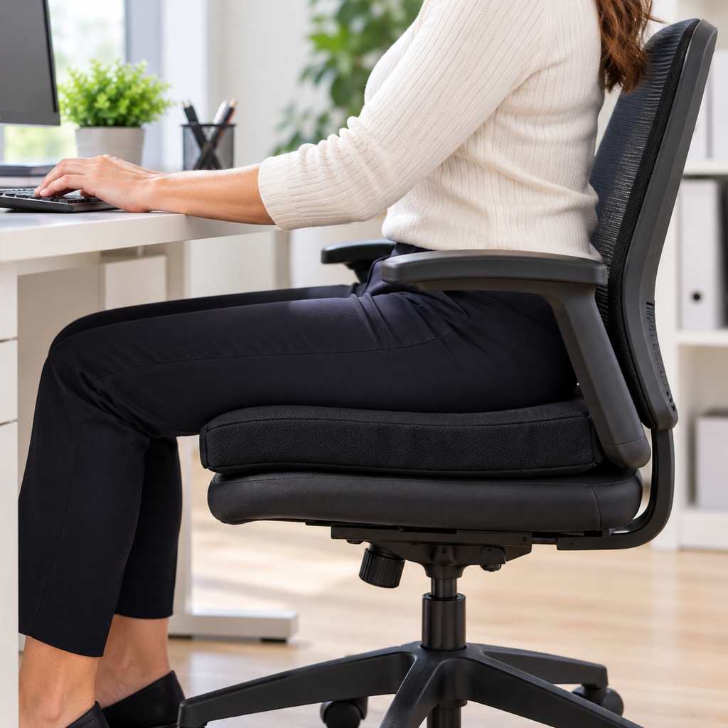 Orthopaedic Seat Cushion – Supportive Coccyx Relief Cushion