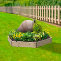 Timber Raised Bed Hexagonal