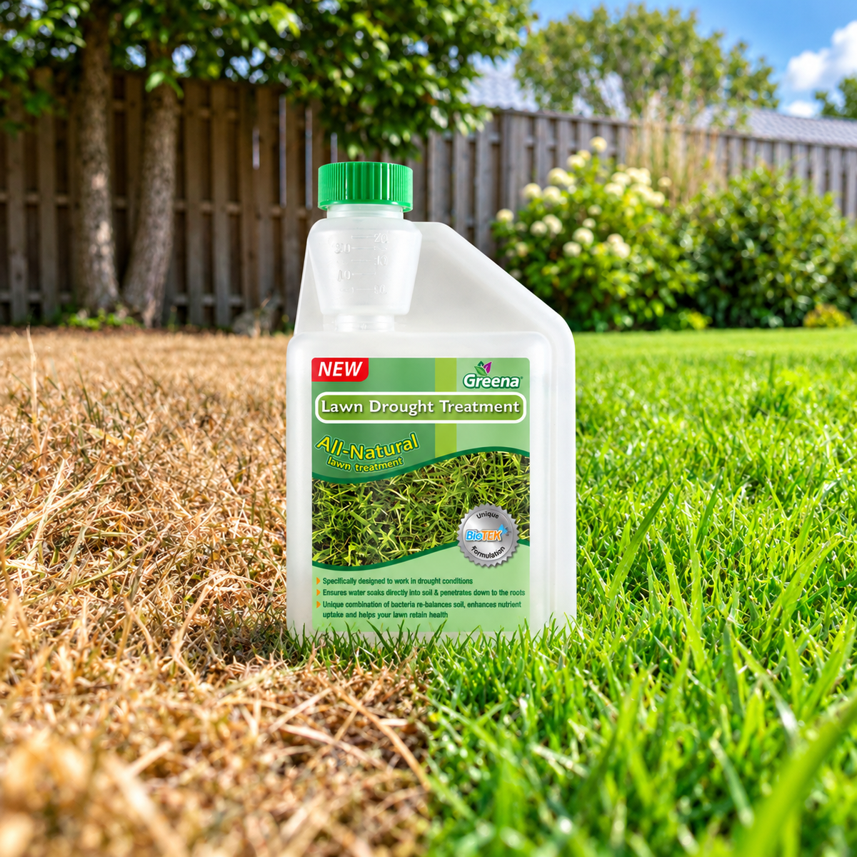 All Natural Lawn Drought Treatment – Wetting Agent 500ml