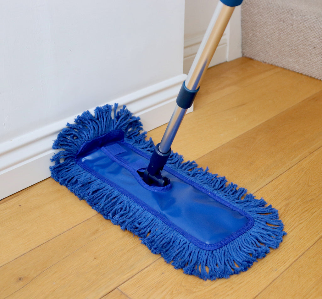 Waxed Floor Duster and Mini Duster set