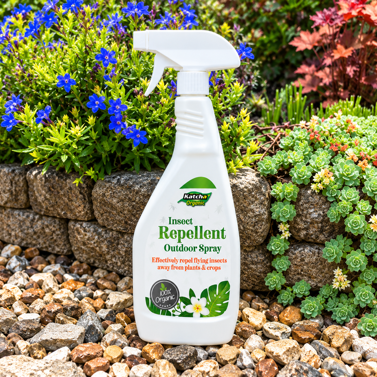 Organic Outdoor Pest Repellent Spray