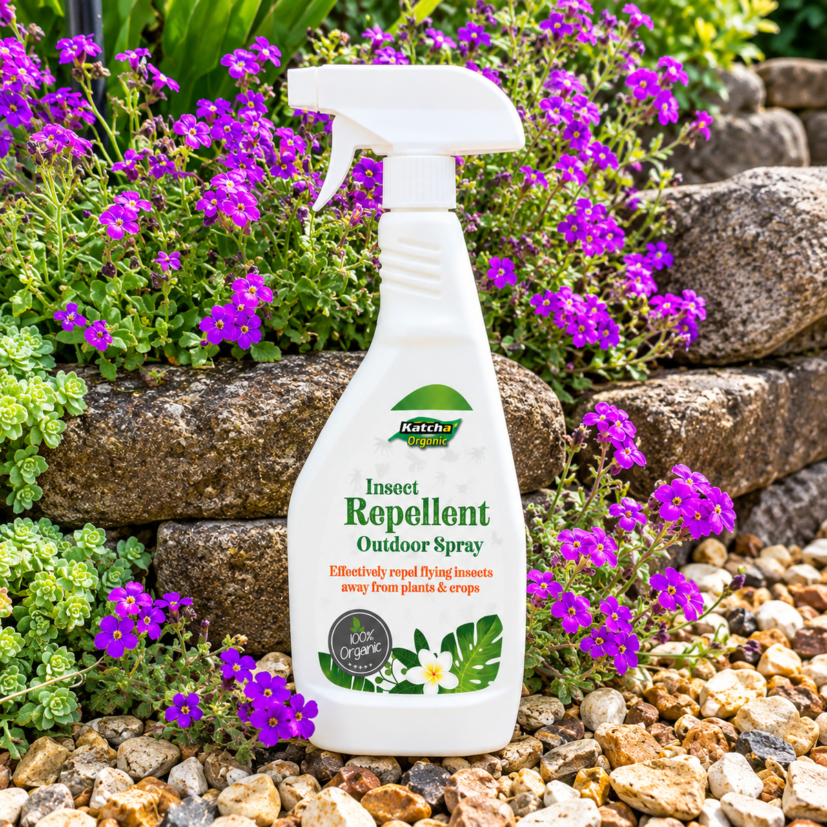 Organic Outdoor Pest Repellent Spray