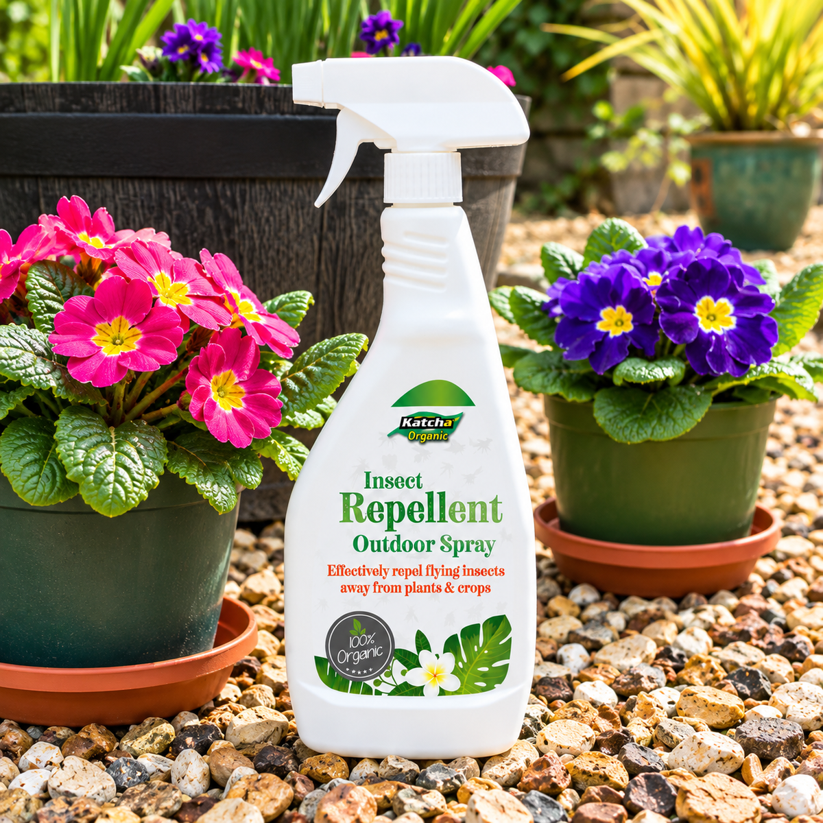 Organic Outdoor Pest Repellent Spray