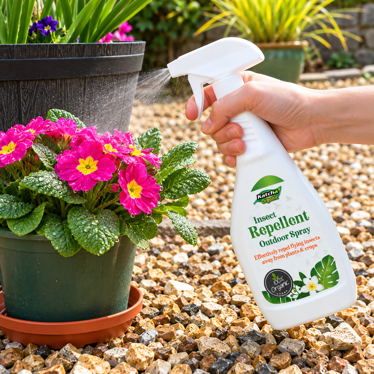Organic Outdoor Pest Repellent Spray