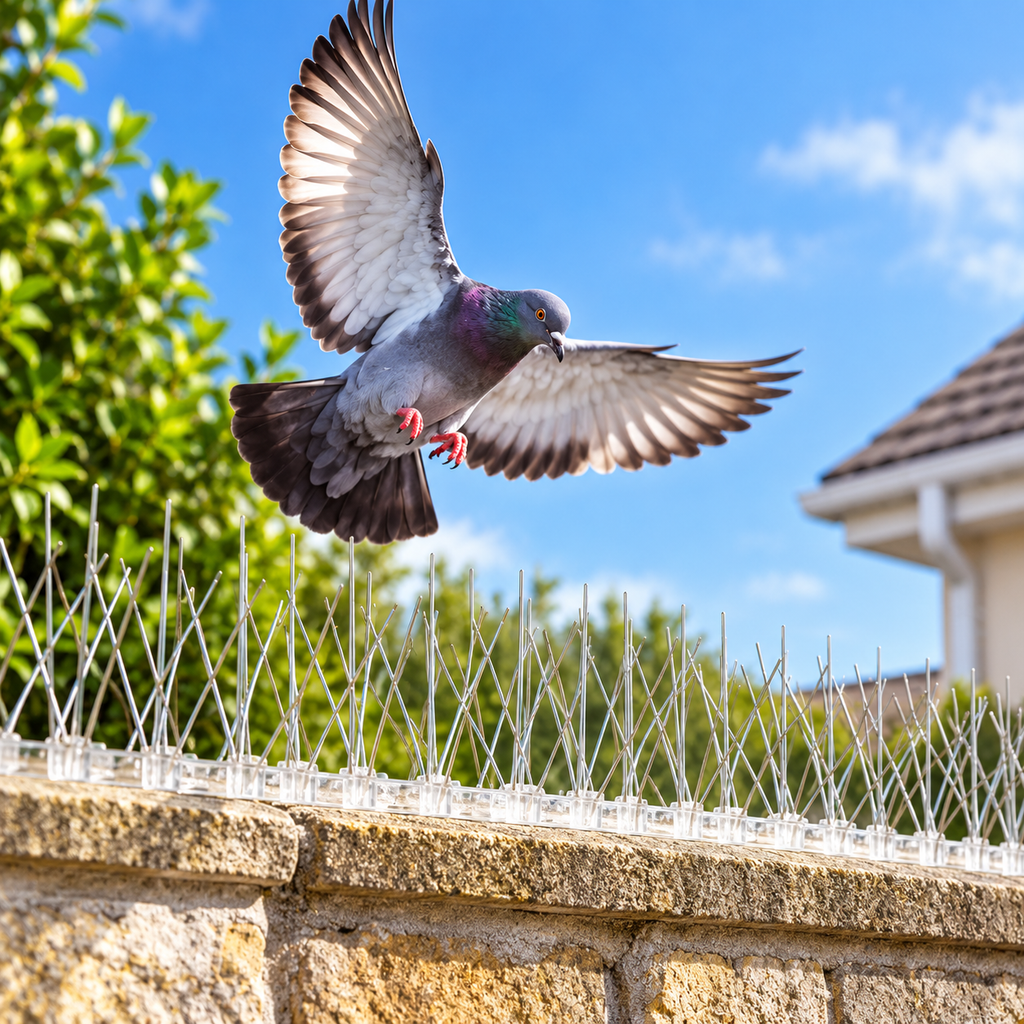 Bird Spikes – Outdoor Anti-Perch Bird Deterrent Strips