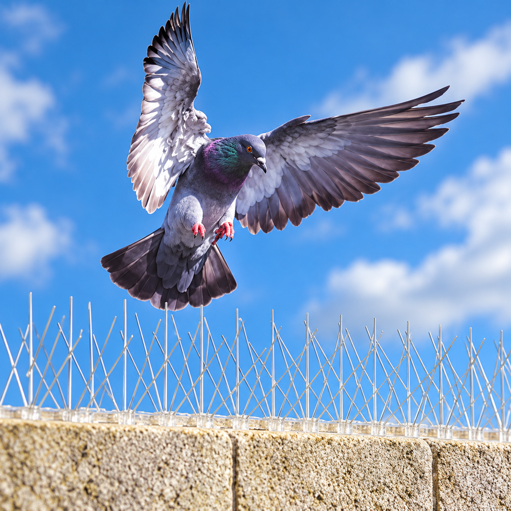 Bird Spikes – Outdoor Anti-Perch Bird Deterrent Strips