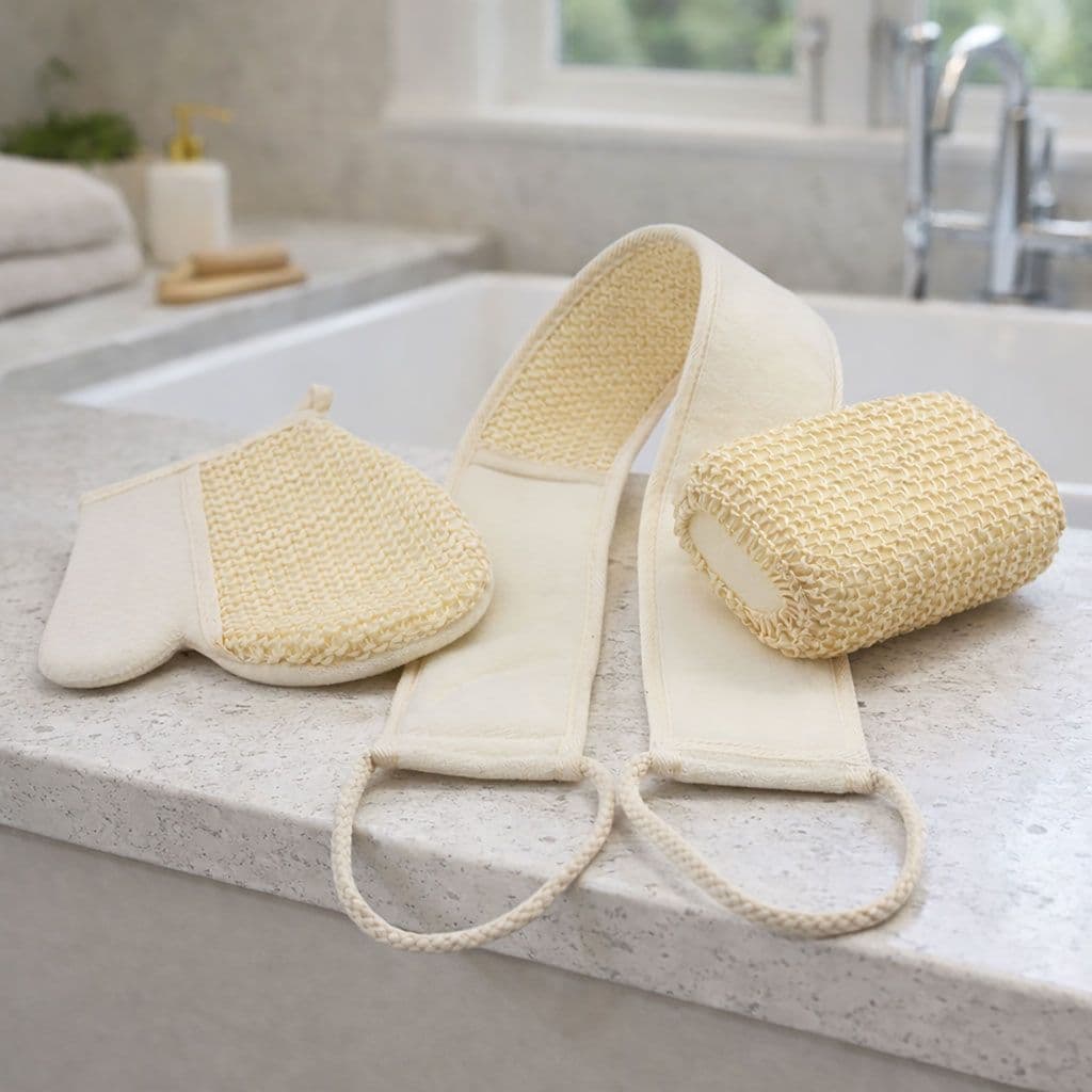 Bath Loofah Set