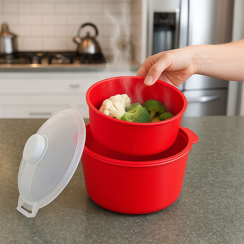 Microwave Turbo Steam Cooker
