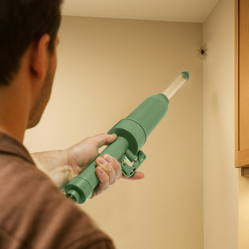 Katcha Pump Action Bug Vac Spider & Insect Catcher Long Reach Humane