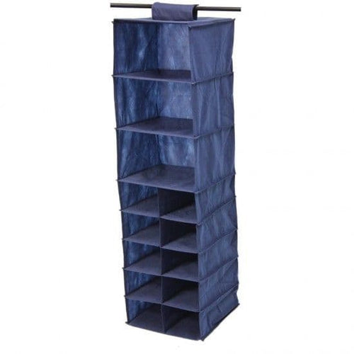 Canvas Hanging Wardrobe Organiser