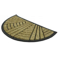 Coir and Rubber Half Moon Door Mat
