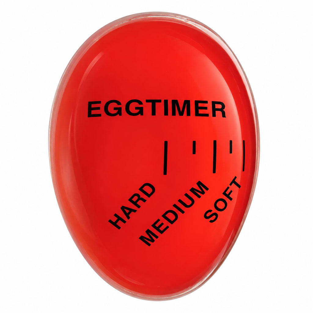Egg Timer – Colour-Changing Boiling Timer for Soft to Hard Eggs