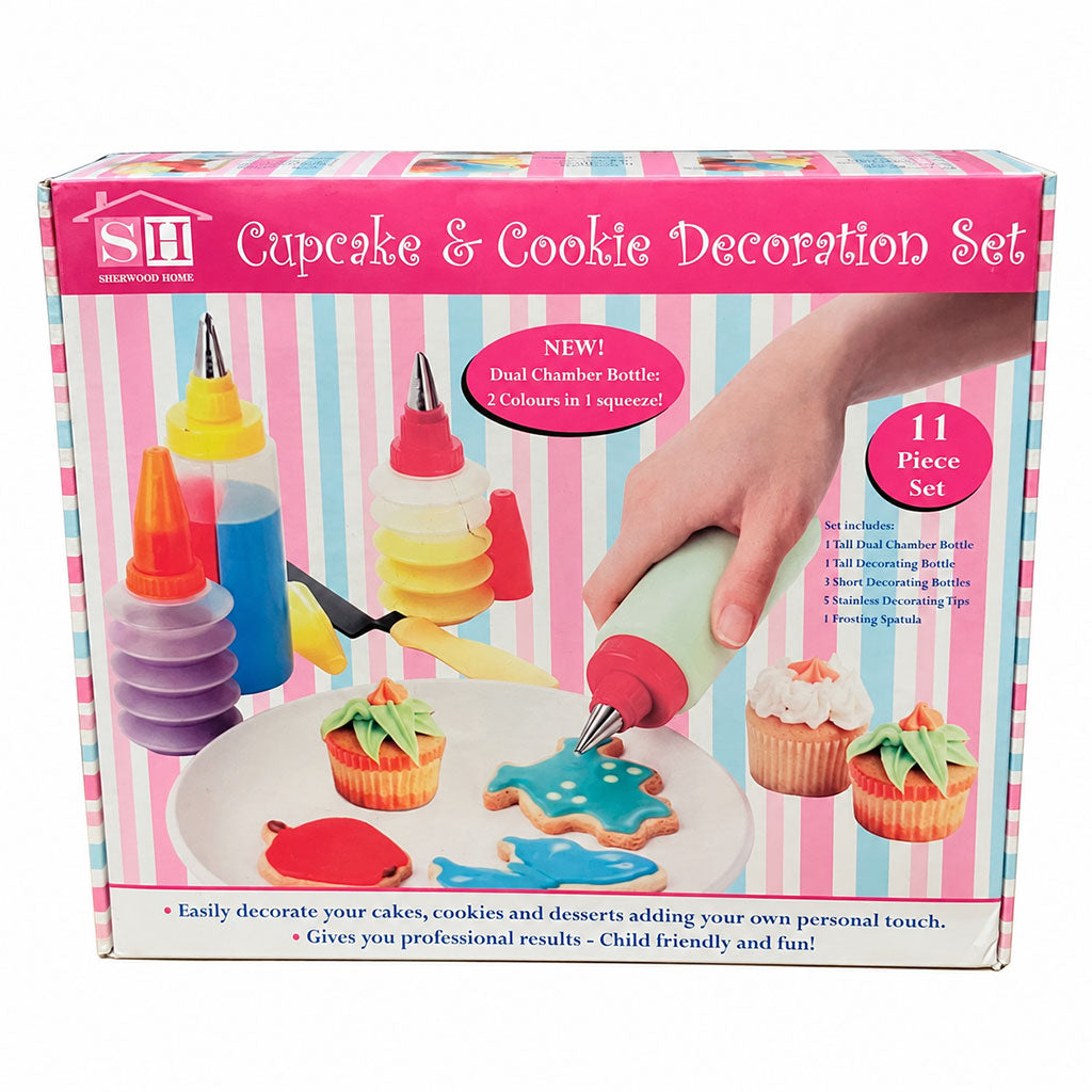 Cupcake & Cookie Decorating 11 Piece Set