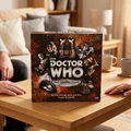 Doctor Who DVD board game in a living-room setting