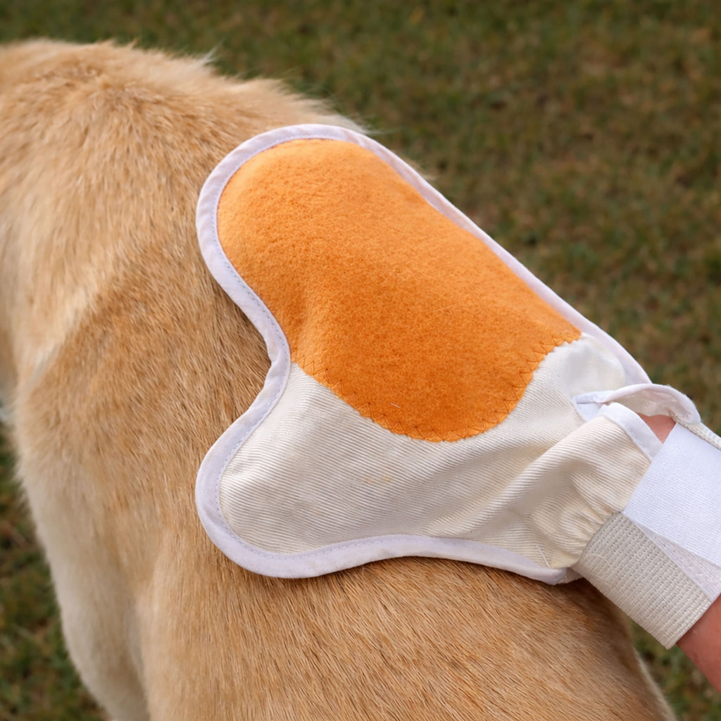 Dog Grooming Mitt – Pet Hair Removal & Massage Glove