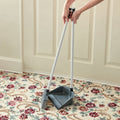 Long Handled Dustpan & Brush – Upright Floor Cleaning Set