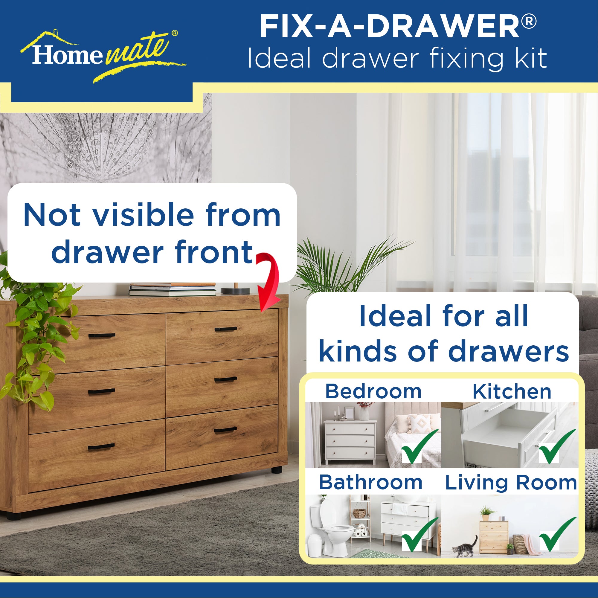 Drawer Bottom Repair Fix-A-Drawer®