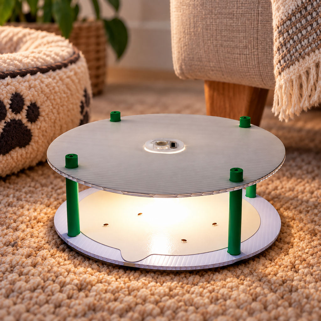 Portable Flea Trap – Indoor Flea Catcher for Home Use
