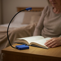 Flexi Reading Light illuminating a book