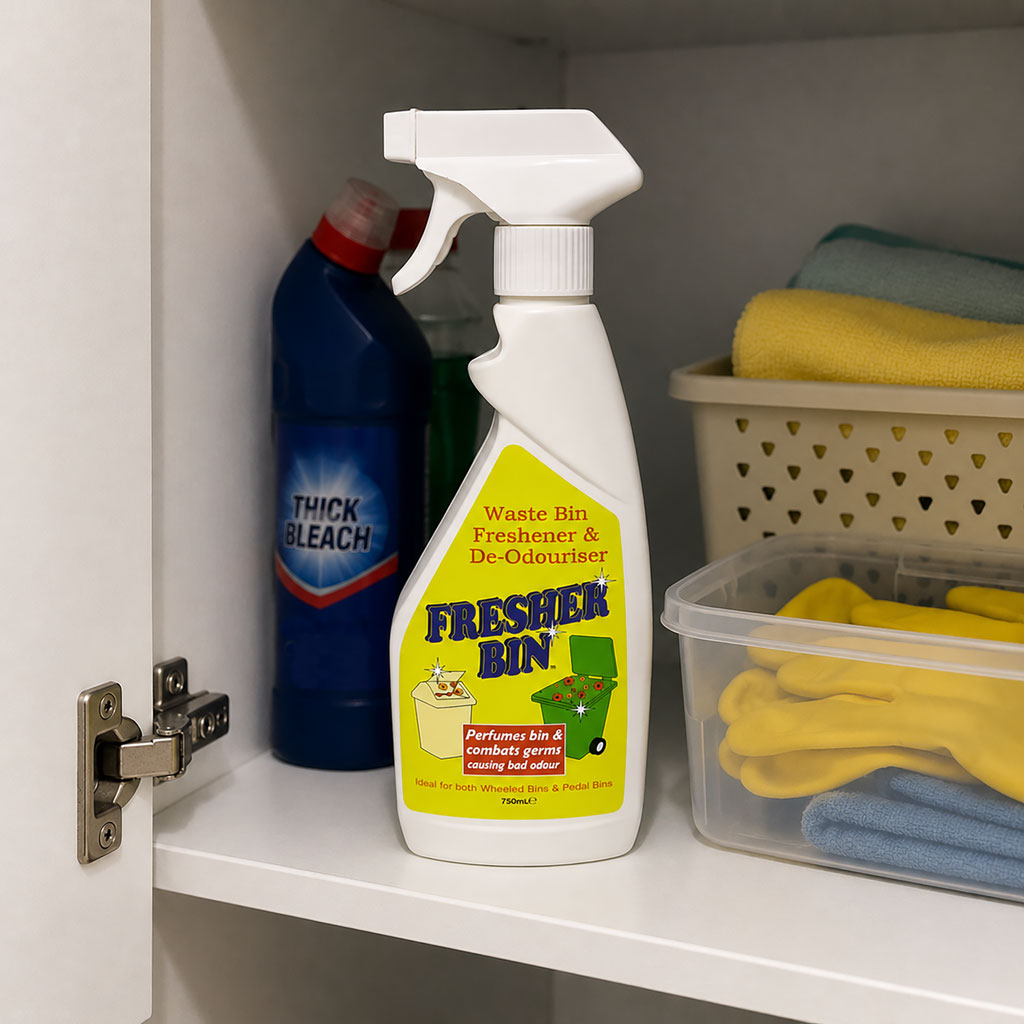 Fresher Bin Spray Deodoriser 750ml
