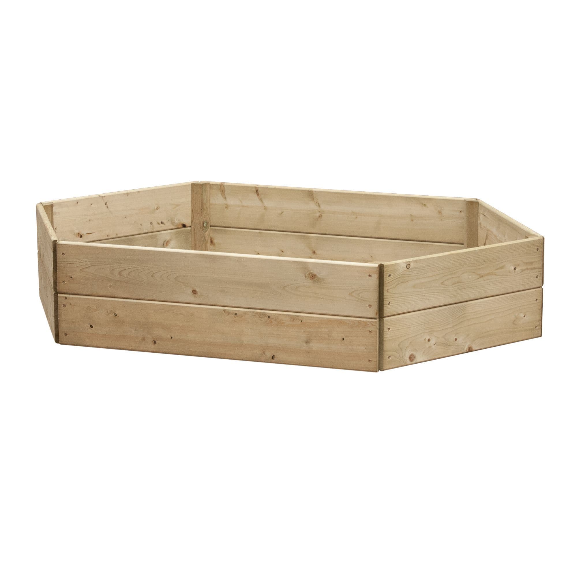 Greena Extended Hexagonal Raised Bed - 2 Tiers