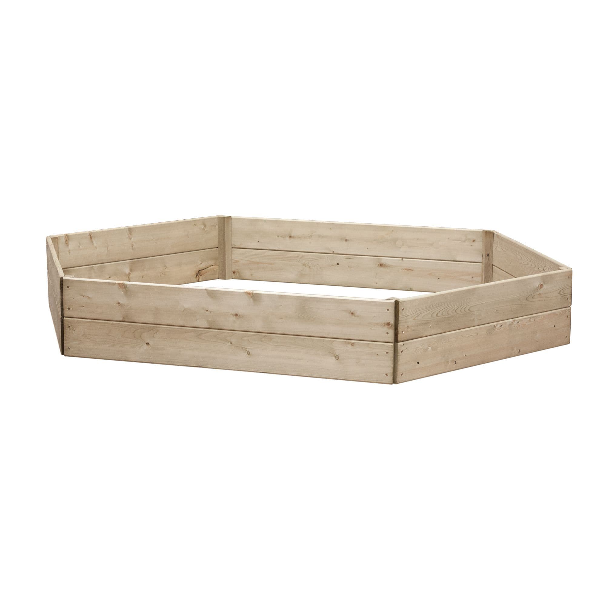 Greena Extended Hexagonal Raised Bed - 2 Tiers