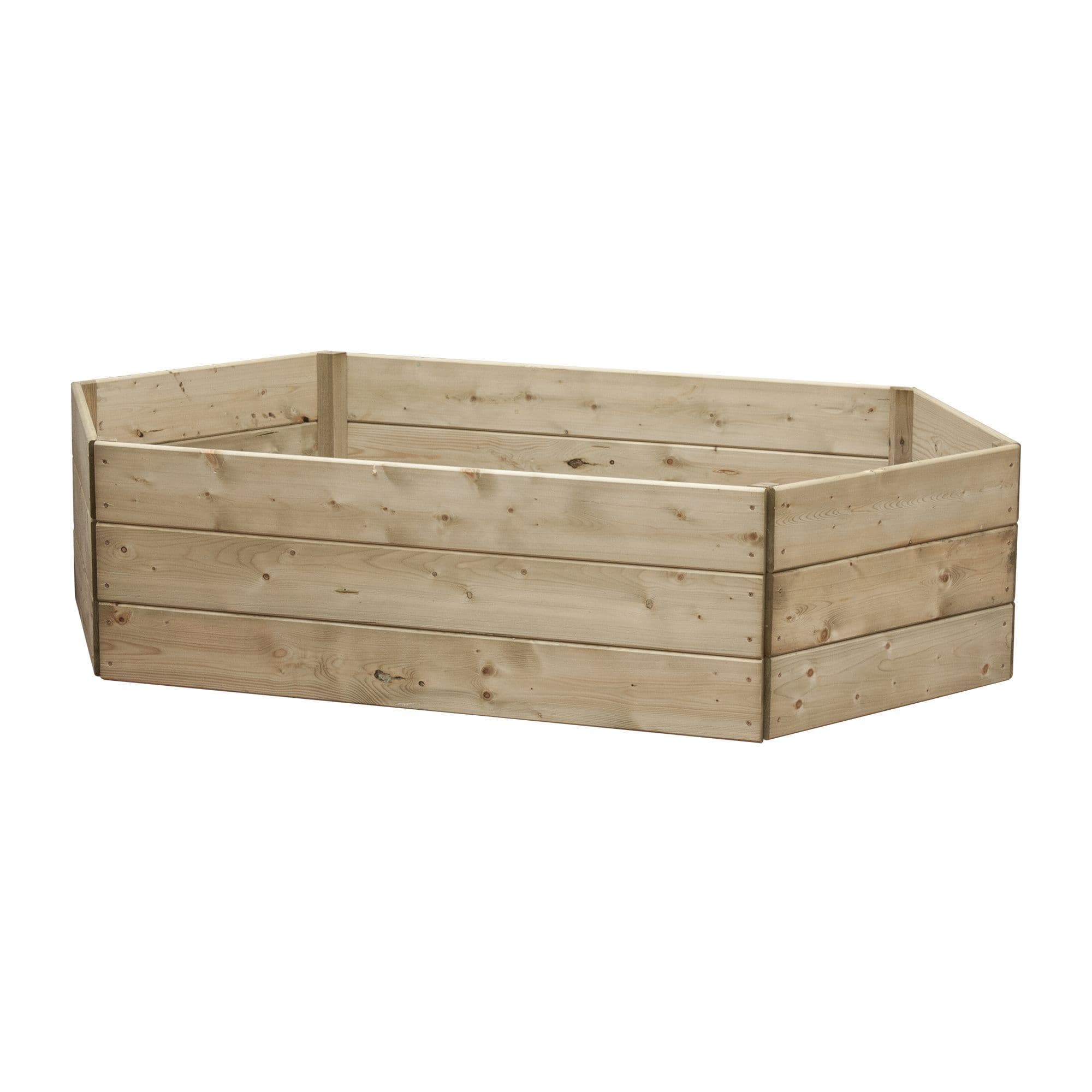 Greena Extended Hexagonal Raised Bed - 3 Tiers