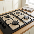 Hob liners in a bright kitchen setting