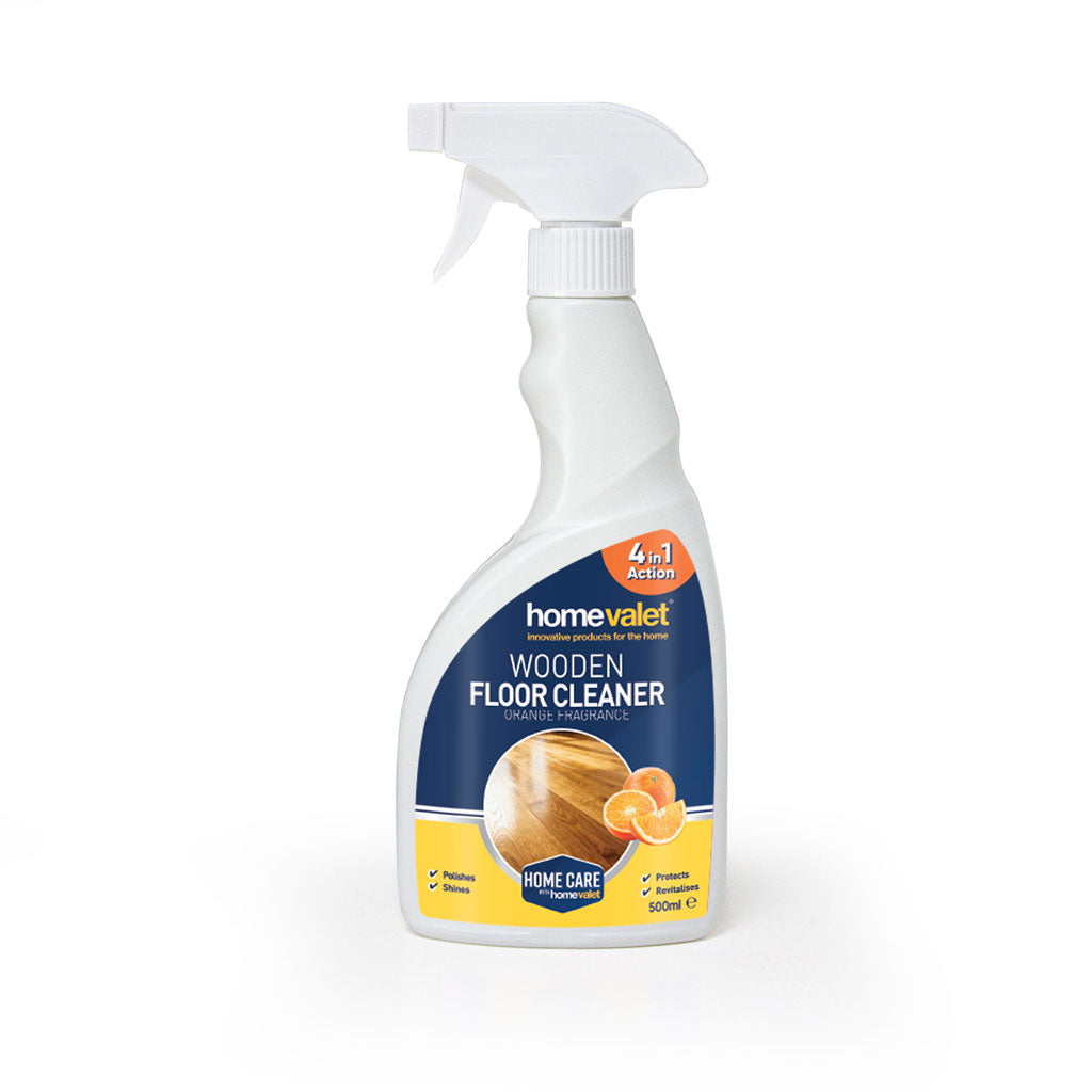 Wooden Floor Cleaner - Direct To Floor Spray Orange Fragrance 500ml