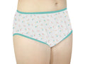 Ladies Cotton Floral Incontinence Pants - 300ml